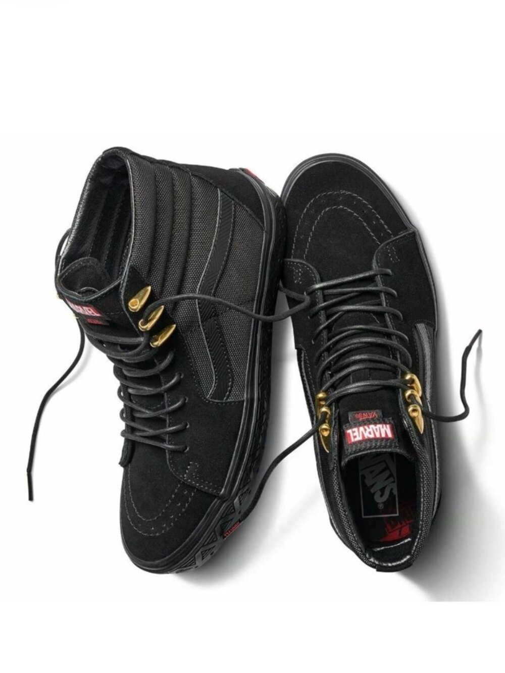 Vans x Marvel Black Panther SK8-Hi Sneakers – Black